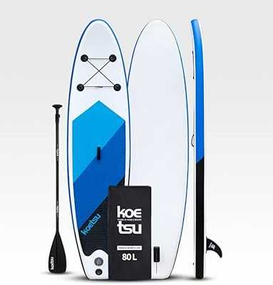 Inflatable Paddle Board (Blue & Black 320 10'5" x 30'' x 6'') Ultra Light (16.8 lbs/7.6 kg) with ASUP Accessories: Fins, Adjustable Paddle, Backpack, Ankle Safety Leash, Hand Pump and Set. hotep.ng: Your gateway to a world of products, right here in Nigeria. We offer an unparalleled range of items, from daily essentials to luxury finds. Experience the joy of hassle-free online shopping with our trusted platform.