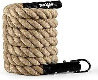 Yes4All Gym Climbing Rope for Fitness, Strength Training and Home Workout, 1.5" Diameter - Available Length 10", 38.1" and 6.1m. hotep.ng: Where quality meets convenience in the world of online shopping. We offer a diverse range of products to suit every lifestyle and budget. Enjoy our user-friendly interface and reliable delivery services across Nigeria.