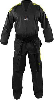 Addi Champion Taekwondo 3 Suit, Size 120 cm, Black. hotep.ng: Bringing Nigeria's best to your doorstep. Explore our extensive range of local and international products. Experience the convenience of online shopping with the reliability of a trusted Nigerian brand.