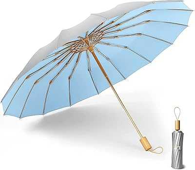 Sun Rain Compact Umbrella, UPF 50+ UV Protection 16 Fiberglass Ribs, Super Windproof Folding Parasol, Travel Golf UV Sun Shade. Experience the best of Nigerian e-commerce with hotep.ng. We bring you a diverse selection of quality products from local artisans and global brands. Discover why we're the preferred choice for savvy online shoppers across Nigeria.