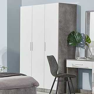 Home Box Patara 3-door wardrobe, 59.5 x 198 x 123 cm, White/Grey. Discover a new way to shop with hotep.ng, where quality meets affordability. Our platform offers a vast selection of products for every aspect of your life. Experience the ease of finding exactly what you need with our intuitive search and filter options.