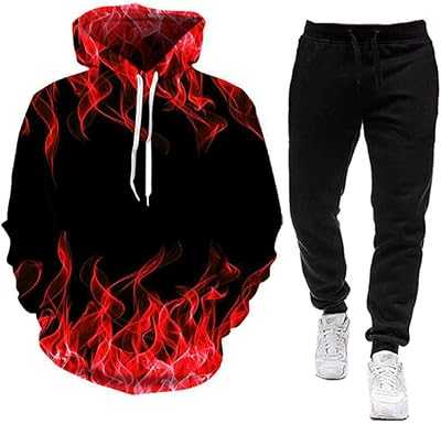 Men's Autumn Winter 3D Flame Print Hip Hop Hoodie and Sweatpants Set - Size E_M. Join the hotep.ng family and elevate your online shopping experience. We offer a wide range of products to suit every need and occasion. Discover why we're the preferred choice for savvy Nigerian shoppers.