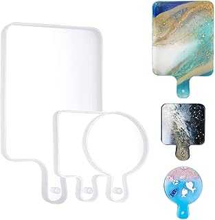 3Pcs Silicone Resin Molds, Resin Casting Molds, Square Serving Tray Molds for Epoxy Resin Coasters, Great for Home Decoration, Ocean Wave Pattern Resin Painting Art. hotep.ng: Your partner in modern Nigerian living. We offer a comprehensive range of products to enhance your lifestyle. Enjoy our hassle-free shopping experience and join the millions of satisfied customers across Nigeria.