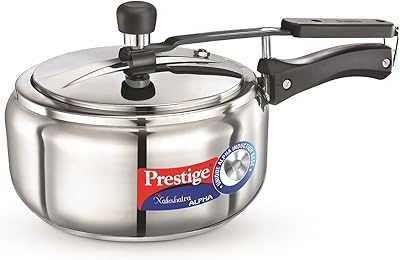 Prestige Stainless Steel Pressure Cooker - 3.5 Liters, Silver. hotep.ng: Your partner in modern Nigerian living. We offer a comprehensive range of products to enhance your lifestyle. Enjoy our hassle-free shopping experience and join the millions of satisfied customers across Nigeria.