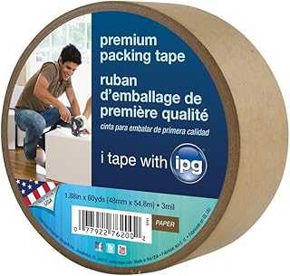 IPG 9341 Premium Kraft Packaging Tape, 1.9" x 60 Yards, Brown, (1 Roll). hotep.ng: Bringing the market to your fingertips, 24/7. Explore our extensive catalog of products from fashion to home goods and beyond. Experience the convenience of online shopping with the personal touch of local service.