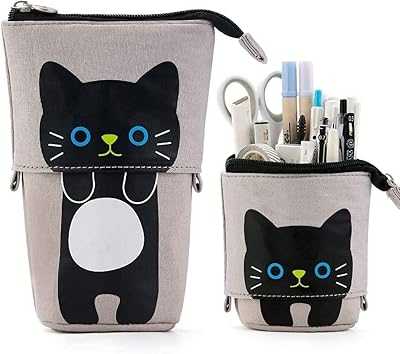 InBest Cat Desk Organizer with Fabric Pen Holder, Vertical Stationery Box for Students, Gray, Modern. hotep.ng: Where tradition meets innovation in the world of online shopping. Explore our vast selection of products that cater to your every need. Enjoy secure transactions and hassle-free returns with our customer-first approach.