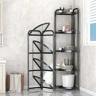 Foldable Triangle Shelf for Home Organizer, Corner Shelf, Can be Used in Kitchen, Bathroom, Office, No Assembly Required (Black) (4 Layers). hotep.ng: Where tradition meets innovation in the world of online shopping. Explore our vast selection of products that cater to your every need. Enjoy secure transactions and hassle-free returns with our customer-first approach.