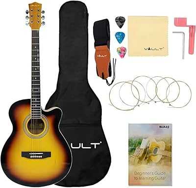 Volt EA20 Guitar Kit with eBook, Case, Strings, Straps, Picks, String Wrap and Polishing Cloth - 40" Cutaway Acoustic Guitar (Sunburst). Experience the best of both worlds with hotep.ng: local charm and global trends. We offer an unparalleled range of products to enhance every aspect of your life. Enjoy the convenience of 24/7 shopping with our reliable e-commerce platform.