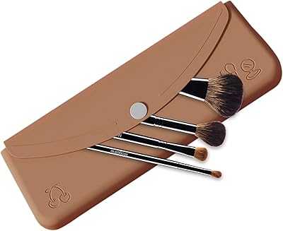 Travel Makeup Brush Holder, Silicone Makeup Brush Bag, Fashion Portable Facial Brush Holder, Waterproof Soft Travel Makeup Organizer (Brown). hotep.ng is your trusted partner in the digital shopping revolution. We offer a comprehensive range of products from fashion to electronics and beyond. Enjoy our secure transactions and efficient delivery services.