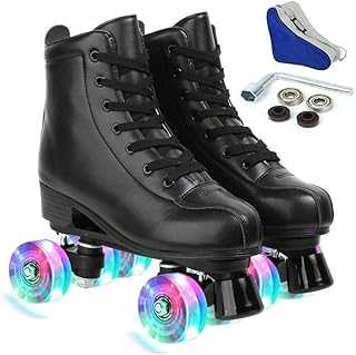 Roller Skates for Women Men, Classic PU Leather Upper Double Row Roller Skating, Indoor Outdoor Roller Skating for Beginner Shoe Bag. hotep.ng: Where quality meets convenience in the world of online shopping. We offer a diverse range of products to suit every lifestyle and budget. Enjoy our user-friendly interface and reliable delivery services across Nigeria.