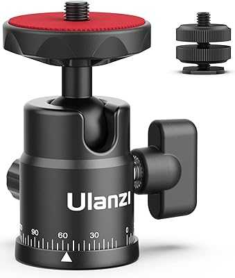 Mini Ball Head, ULANZI H28 Panoramic Tripod Head + Dual Cold Shoe Mount for DSLR Camera, Photography Mount Adapter Accessories for Gopro Cam Camcorder Smartphone Microphone Lightweight, 5.5lb Load. hotep.ng is revolutionizing e-commerce in Nigeria with our customer-centric approach. We offer a wide range of products, from everyday essentials to unique finds. Experience the convenience of having your favorite brands just a click away.