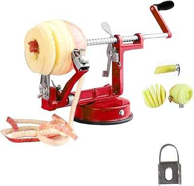 Apple Peeler, Apple Peeler with Suction Cup Base, Durable and Sturdy Cast Magnesium Alloy Peeler (Bonus Blade), Red. Discover a new way to shop with hotep.ng, where quality meets affordability. Our platform offers a vast selection of products for every aspect of your life. Experience the ease of finding exactly what you need with our intuitive search and filter options.