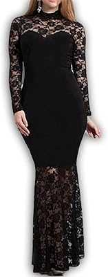 832 - Long Sleeve Lace Mermaid Maxi Dress for Cocktail, Wedding, Prom and Evening. hotep.ng: Bringing the market to your fingertips. Explore our vast catalog of products from trusted brands and emerging Nigerian businesses. Enjoy the convenience of online shopping with the personal touch of local service.