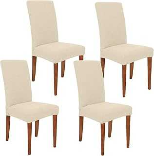 Stretch Spandex Dining Chair Covers, Universal Removable Washable Chair Slipcovers for Kitchen, Ceremony, Wedding, Banquet, Hotel and Party (Beige, 4). Discover the convenience of modern retail with hotep.ng, Nigeria's premier online marketplace. We offer an unbeatable selection of products to enhance your lifestyle. Enjoy our user-friendly interface and dedicated customer support team.