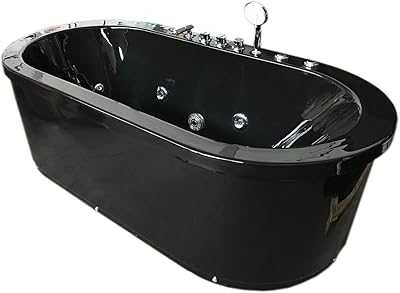 Cancun whirlpool bathtub size 185 x 95 cm, modern acrylic black color. hotep.ng: Your one-stop destination for all things Nigerian and beyond. We bring you a diverse range of products from trusted brands and emerging local businesses. Experience the joy of hassle-free shopping from the comfort of your home.