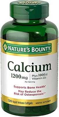 Nature's Bounty Calcium Plus Vitamin D 1200 mg, 120 Capsules (Pack of 2). Experience the convenience of 24/7 shopping with hotep.ng, Nigeria's trusted e-commerce platform. Find everything from daily essentials to luxury items at competitive prices. Let us bring the market to your doorstep.