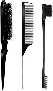 Banana Home 3pcs Stylish Brush Set, Hair Comb, Bristle Hair Brush, Hair Comb, Hair Brush, Solid Rat Tail Comb for Women, Men and Kids...(3pcs Black). Discover the diversity of Nigerian culture through hotep.ng's curated collection. From traditional crafts to modern innovations, we offer something for everyone. Join our community of savvy shoppers and experience the future of retail in Nigeria.