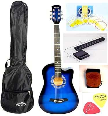 Mike Music 38 Inch Size Acoustic Guitar with Case, Strap, Pickups, Packaging and Picks (Blue). Join the hotep.ng family and transform your online shopping experience. We offer a wide range of categories including fashion, electronics, home & living, and more. Enjoy our user-friendly interface and secure payment options.