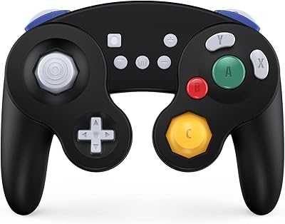 Exline GameCube Controller, Switch Pro Wireless Controller for Nintendo Switch/Lite/PC/Android/iOS/Steam, Supports Wake Up & Motion, Adjustable Rumble, Turbo & Auto Turbo (Updated, Black). hotep.ng is your one-stop destination for all things Nigerian and beyond. We bring you a diverse range of products from local artisans and global brands. Experience the ease of finding everything you need in one place.