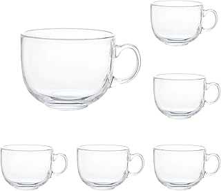 16oz Large Glass Mugs with Handle for Coffee Tea Soup, Clear Cup with Spoon, Set of 6. hotep.ng is your trusted partner in the digital age of shopping. Explore our extensive catalog of products from fashion to electronics and beyond. Experience the ease of finding everything you desire in one convenient online destination.