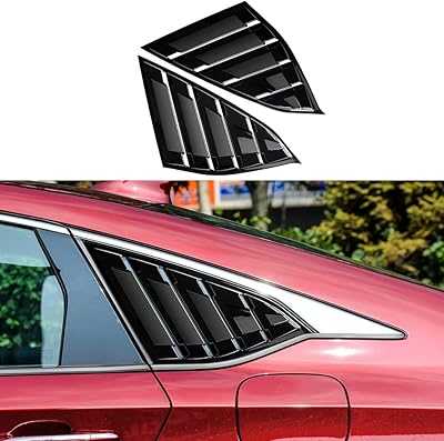 DeLoveG Rear Side Window Covers Compatible with Honda Accord 2022 2021 2020 2019 2018, Sport Accessories (Glossy Black). hotep.ng: Bringing the market to your fingertips. Explore our vast catalog of products from trusted brands and emerging Nigerian businesses. Enjoy the convenience of online shopping with the personal touch of local service.