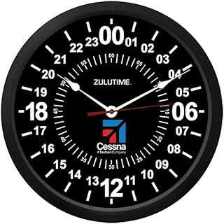 Trintec Cessna 24 Hour Wall Clock, Military Time, Zulu Time Black, 10 Inch - CES-ZT24HR-10. Experience the best of Nigerian e-commerce with hotep.ng. We bring you a carefully selected range of products to enhance your lifestyle. Enjoy our secure platform, competitive prices, and reliable delivery services across Nigeria.