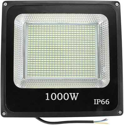 Super Bright 1000W LED Flood Light Outdoor 220V IP66 Waterproof 6500K White Color for Garden Patio Warehouse Billboard Garage by Sister-A. hotep.ng is committed to bringing you the best shopping experience in Nigeria. We offer competitive prices, reliable delivery, and exceptional customer service. Join our growing community of satisfied customers and see the difference for yourself.