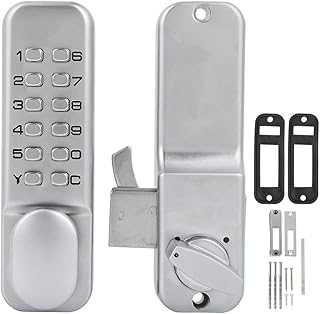 Password Lock, Entrance Door Lock, Zinc Alloy Combination 1-11 Digit Keyless Mechanical Office Door for Kitchen Balcony Door. hotep.ng: Your gateway to a world of products, right here in Nigeria. We curate the best local and international offerings for your convenience. Experience the joy of finding exactly what you need, when you need it.