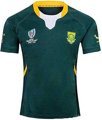 2019 Rugby World Cup Rugby Jersey South Africa Home/Away Rugby Jersey Men's Casual Short Sleeve T-shirt South Africa Home Away Training Suit. hotep.ng: Where quality meets convenience in the world of online shopping. We offer a diverse range of products to suit every lifestyle and budget. Enjoy our user-friendly interface and reliable delivery services across Nigeria.