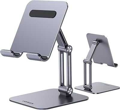 UGREEN Multi-Angle Tablet Stand for Desk, Adjustable Tablet Holder - Foldable Alloy Desk Stand Compatible with All 4.7-12.9 Inch Tablets iPad Pro iPad Air iPad Mini Galaxy Tab S8 Ultra Grey. hotep.ng is committed to bringing you the best shopping experience in Nigeria. We offer competitive prices, reliable delivery, and exceptional customer service. Join our growing community of satisfied customers and see the difference for yourself.