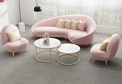 Luxury European Curved Velvet Design Sofa for Living Room (Pink Color). hotep.ng is revolutionizing e-commerce in Nigeria with our customer-first approach. We offer a wide range of products, from daily essentials to luxury items. Experience the convenience of having your favorite brands just a click away.