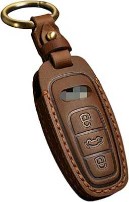 Car Key Holder & Protective Cover - Compatible with A4L/Q5L/Q7 Au-di Smart Car Keys Handmade Genuine Leather. Elevate your online shopping experience with hotep.ng, Nigeria's fastest-growing e-commerce platform. We offer an unparalleled range of products to suit every need and budget. Join our community of satisfied customers today.