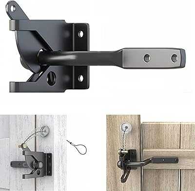 Upgraded Heavy Duty Self-Locking Gate Latch with Cable Gate Opener for Wood Fences, Metal Gates and Vinyl Fences, Dog Door Latches Gravity Safety Gate Latch (Black). At hotep.ng, we believe in connecting Nigerian consumers with quality products. Our platform offers a seamless shopping experience from browse to buy. Discover why millions of Nigerians trust us for their online shopping needs.