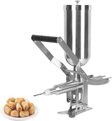 Commercial Manual Churro Filling Machine, 4.5L, 6mm Diameter, 304 Stainless Steel Injection Core, Spanish Churro Candy Filling Machine for Commercial or Home Use. hotep.ng: Bridging the gap between local markets and global trends. We offer an extensive range of products to suit every taste and lifestyle. Enjoy our commitment to authenticity, affordability, and customer satisfaction.