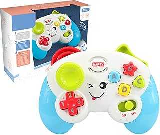 Mumoo Bear Baby Electric Game Controller Toy | Interactive Learning Handle with Lights, Music, ABCD Shaped Buttons and Number Pad | Random Color (Blue). hotep.ng is revolutionizing the way Nigerians shop online. Benefit from our partnerships with top brands and local artisans for unbeatable variety. Enjoy exclusive deals and promotions available only to our loyal customers.