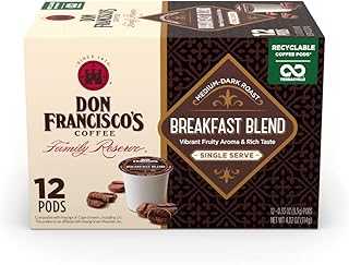 Don Francisco Breakfast Blend, 100% Premium Arabica Coffee, Medium Dark Roast, Keurig Single Serve Pods, 12 Count, Family Reserve. Join the hotep.ng family and embrace the future of Nigerian retail. We offer a seamless blend of local treasures and global trends for every aspect of your life. Enjoy our secure transactions and reliable delivery services across Nigeria.