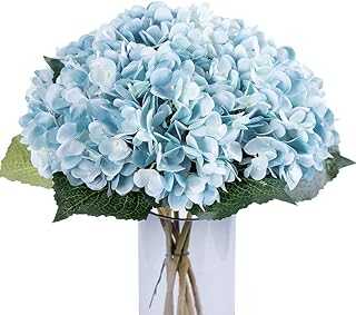 Artificial Hydrangea Flowers, 5Pcs Lifelike 6.6 Inch Long Stem Silk Hydrangea Flower Heads Bouquets for Wedding Home Hotel Party Decoration Floral Arrangement (Blue). Elevate your shopping experience with hotep.ng, Nigeria's premier e-commerce destination. Browse through our extensive catalog of fashion, electronics, home goods, and more. Enjoy fast delivery and excellent customer service.