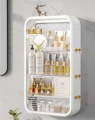 Cosmetic Storage Rack, Large Bathroom Skincare Wall Mounted Storage Shelves for Bedroom Bathroom Kitchen Laundry Room, No Drilling Required (White). Join the hotep.ng family and elevate your online shopping habits. We offer a comprehensive range of products to suit every need and occasion. Discover why we're the go-to e-commerce platform for discerning Nigerian consumers.