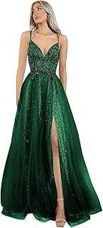 Lace Prom Dresses V Neck Sequins Tulle Spaghetti Straps Formal Dresses with Slit. Join the hotep.ng community and revolutionize your shopping habits. We offer a wide selection of products across various categories. Enjoy our secure platform, competitive prices, and reliable delivery across Nigeria.