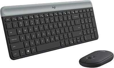 Logitech MK470 Slim Wireless Keyboard and Mouse Combo - Modern Compact Design, Ultra-Quiet, 2.4GHz USB Receiver, Plug and Play Connectivity, Windows Compatible - Black. Join the digital retail revolution with hotep.ng, your go-to online shopping destination in Nigeria. We offer a vast selection of products to enhance every aspect of your life. Enjoy our secure platform and excellent customer support.