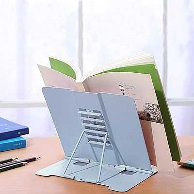 Metal Desk Book Stand with Reading Holder, Adjustable Book Holder, Portable Durable Cookbook Holder for Recipes, Textbooks, Tablets, Music Books with Page Clips (Reading Stand). hotep.ng is transforming the way Nigerians shop online. Explore our vast array of products, from fashion and beauty to home and tech. Enjoy our secure transactions and exceptional customer service.