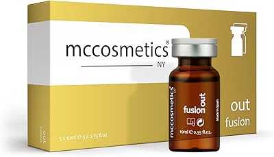 MCCosmetics NY | Out Fusion | Acetyl Hexapeptide-8, DMAE, Ascorbic Acid, Vit.E, Sodium Pyruvate, Panthenol | 5 x 10 ml vials | Medical Grade Cosmetics | Made in Spain. hotep.ng is your trusted partner for all your shopping needs in Nigeria. We offer a diverse range of products, from fashion and beauty to home and tech. Experience the ease of finding everything you desire in one convenient online destination.