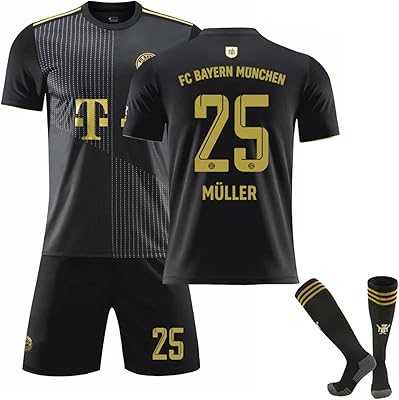 Bayern Away Jersey Black Kit 2021/22, Football Shirt Set Including T-Shirt and Sports Training Shorts for Adults and Kids with Socks, Boys Soccer Jersey, Gifts (Size 22, Color : No. 25), XL. Experience the best of Nigerian e-commerce with hotep.ng. We bring you a carefully selected range of products to enhance your daily life. Discover why we're the go-to online marketplace for discerning Nigerian shoppers.