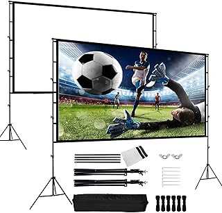 Jomep Foldable Portable Projector Screen, 150 Inch 16:9 HD 4K 1080P Wrinkle-Free Movie Projector Screen with Carrying Bag (150 Inch Regular Projector). hotep.ng: Bringing the market to your fingertips. Explore our vast catalog of products from trusted brands and emerging Nigerian businesses. Enjoy the convenience of online shopping with the personal touch of local service.