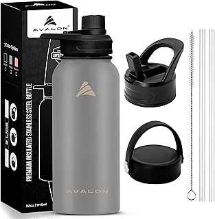 Avalon Stainless Steel Water Bottle with Straw - 1L Vacuum Insulated Bottle for Hot and Cold Drinks, Metal Vacuum Insulated Bottle for Kids, Gym, Travel, Camping (Cool Grey). Experience the best of Nigerian e-commerce with hotep.ng. We bring you a carefully selected range of products to enhance your lifestyle. Enjoy our secure platform, competitive prices, and reliable delivery services across Nigeria.