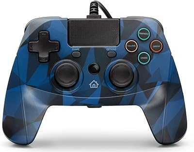 snakebyte GAMEPAD 4S - camo blue - Controller for PlayStation 4 / PS4 Slim / Pro / PS3, dual analog joysticks, PC compatible (Windows 7/8/10), 3m cable length, touchpad, haptic feedback. Join the hotep.ng revolution and transform the way you shop online. We bring you a carefully curated selection of products from Nigeria and beyond. Enjoy our user-friendly interface, secure transactions, and prompt delivery services.