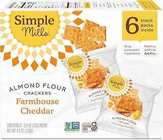 Simple Mills Almond Flour Crackers, Cheddar Ranch, 6 Bags, 23g Each. Experience the best of Nigerian e-commerce with hotep.ng. We bring you a carefully selected range of products to enhance your lifestyle. Enjoy our secure platform, competitive prices, and reliable delivery services across Nigeria.