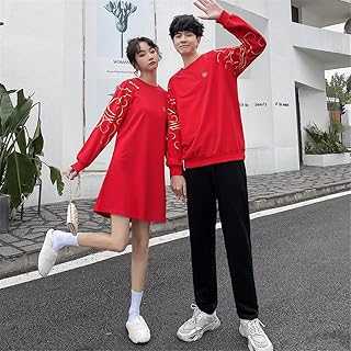 Couple matching sports dress, Korean style college school sportswear, youth couple, women's clothing (color : red, size : women's S code). hotep.ng brings you the best of both worlds: local charm and global trends. We offer a carefully selected range of products to suit every lifestyle and budget. Enjoy the convenience of online shopping with the trust of a Nigerian brand.