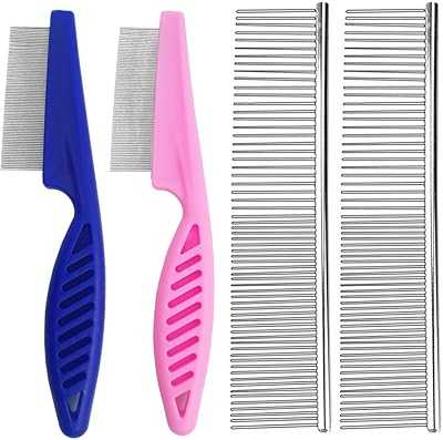 4 Pack Professional Pet Grooming Comb Set, Stainless Steel Combs for Dogs, Cats and Other Animals by SourceTone. hotep.ng: Where Nigerian shoppers come first. We offer an extensive range of products to suit every taste and budget. Experience the convenience of 24/7 shopping with our reliable and efficient e-commerce platform.