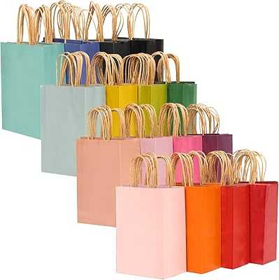 32 Packs Paper Gift Bags with Handles, Medium Size, 16 Bags in Different Colors, Multi-Purpose (Size M). Discover a new world of shopping possibilities with hotep.ng. We offer a carefully curated selection of products to suit every lifestyle. Enjoy our commitment to quality, affordability, and exceptional customer service.